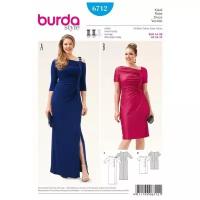 Выкройка Burda 6712-Платье