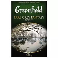 Чай GREENFIELD Earl Grey Fantasy 200г. листовой черный с добавками