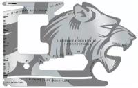 Подарки Мультитул-визитка "Тигр Mota Ultimate Pocket Tool" (18 в 1)