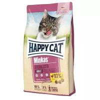 Сухой корм для стерилизованных кошек Happy Cat Minkas, с домашней птицей