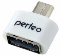 Адаптер Perfeo USB adapter with OTG (PF-VI-O003 White)