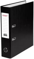 STAFF папка-регистратор Manager A4, ПВХ, 500 листов, черный