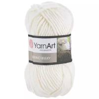 Пряжа Yarnart Merino Bulky белый (501), 70%акрил/30%шерсть, 100м, 100г, 1шт