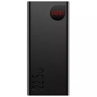 Портативный аккумулятор Baseus Adaman Metal Digital Display Quick Charge, 20000mAh, черный, упаковка: коробка