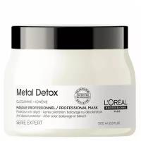 Loreal Metal Detox - Маска для восстановления волос 250 мл