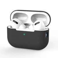 Силиконовый чехол для Airpods Pro 2 Черный