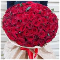 Букет роз "Роза 80 см" 61 шт