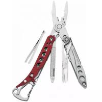 Мультитул Leatherman Style PS (831866) 8функций красный подар.коробка