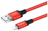 Аксессуар Hoco X14 Times Speed USB - Lightning 2m Black-Red 6957531062899