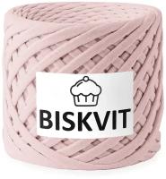 Пряжа BISKVIT трикотажная (Клубничное суфле), Бисквит 100 % хлопок, для вязания корзин, сумок, ковриков