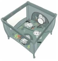 Детский игровой манеж Baby Design Play Up, Green