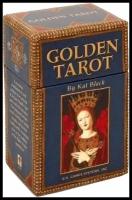 Гадальные карты U.S. Games Systems Таро Golden Tarot by Kat Black, 78 карт, синий/золотистый, 200