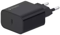 Сетевое зарядное устройство USB Type-C, Power Delivery, 25Вт, черный, Ultra, Deppa 11376
