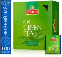 Чай зеленый в пакетиках Riston Pure Green, 100 шт, 200 г