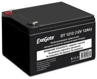 EXEGATE батареи ES255176RUS DT 1212 12V 12Ah, клеммы F2