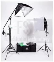 Комплект постоянного света FST Studio kit, люминесцентный, 3х340 Вт