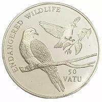 Вануату 50 вату 1992 г. (Вымирающие виды - Земляные голуби) (Proof)