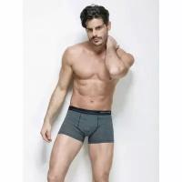 Мужские облегающие трусы боксеры из хлопка Enrico coveri Eb1202 uomo boxer