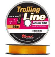 Леска Momoi Fishing "Trolling Line", 0,28 мм, 8,4 кг, 150 м, оранжевая