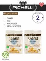 PICHELLI, вафли без сахара кокосовые мини, 2 шт. * 125 гр