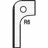 Нож радиусный R6 (T20308) для 1473222212 Rotis 744.T20308