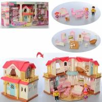 Китай Игрушечный домик Deluxe PlaYhouse с семьей, со светом и звуком 16838 с 3 лет