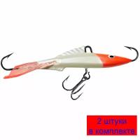 Балансир AQUA ANGLER-7 74mm цвет 007 (red head) 2 штуки