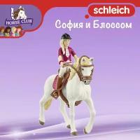 Игровой набор "София и Блоссом" Schleich Horse Club/ для детей от 5 лет/ подарок для девочки, Шляйх 42540