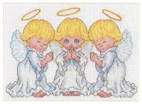 Dimensions Набор для вышивания крестиком Little Angels 17,7 х 12,7 см (65167)