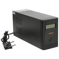 EXEGATE EP285478RUS ИБП Power Smart ULB-850.LCD.AVR.EURO.RJ.USB <850VA 480W, LCD, AVR, 2 евророзетки, RJ45 11, USB, Black>