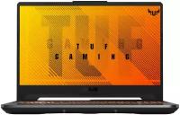 15.6" Ноутбук ASUS TUF Gaming F15 FX506LHB-HN323 1920x1080, Intel Core i5 10300H 2.5 ГГц, RAM 8 ГБ, DDR4, SSD 512 ГБ, NVIDIA GeForce GTX 1650, без ОС, 90NR03U2-M007N0, черный