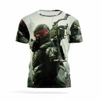 Футболка мужская 3D / Геймерам / Игры Crysis