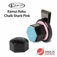 Держатель для мела Камуи Року / Kamui Roku Chalk Shark, магнитный, розовый, 1 шт