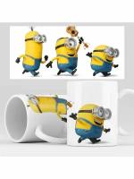 Кружка с принтом Миньоны, Minions