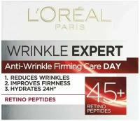 Крем от морщин для лица L'Oral Paris Wrinkle Expert Retino Peptide Day Cream 45+ с ретинолом 50 мл (Из Финляндии)