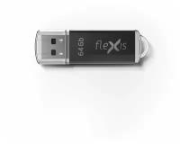 Флешка 64Gb Flexis RB-108 USB 3.0 черный