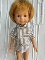Рубашка на куклу Paola Reina Рубашка на куклу мальчика Одежда куклам Кукольная одежда