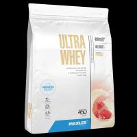 Протеин сывороточный Maxler Ultra Whey 450 гр. - Клубничный Молочный Коктейль