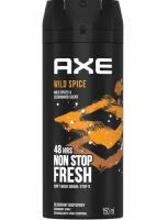 Акс / Axe Wild Spice - Дезодорант-спрей мужской Non Stop Fresh wild spices&cedarwood 150 мл