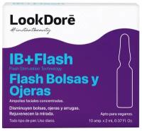 LOOK DORE IB FLASH AMPOULES FLASH EYES концентрированная сыворотка в ампулах для контура век 10х2мл