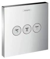 Hansgrohe 15764000 ShowerSelect Запорно-переключающее устройство на 3 выхода, хром