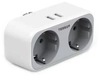 Сетевой фильтр Tessan TS-321-DE, серый