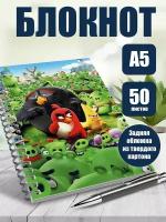 Блокнот мультфильм Angry Birds