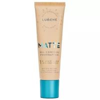 LUMENE Крем тональный матирующий Matte Foundation Oil-Free Classic Beige 0