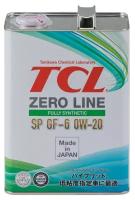 Масло моторное TCL Zero Line 0W20 SP, GF-6 4л