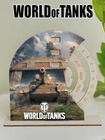 Вечный календарь настольный World of tanks Танки