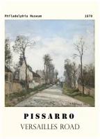 Постер / Плакат / Картина Камиль Писсарро - Версальская дорога 90х120 см в подарочном тубусе
