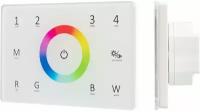 028404 Панель Sens SMART-P85-RGBW White (230V, 4 зоны, 2.4G) (Arlight, IP20 Пластик, 5 лет)