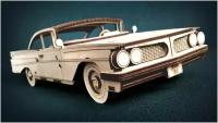 Сборная деревянная модель - Pontiac Strato 59 year - 34х13х8,5 см