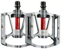 Педали West Biking 3 Bearing Pedals Silver, 2 штуки